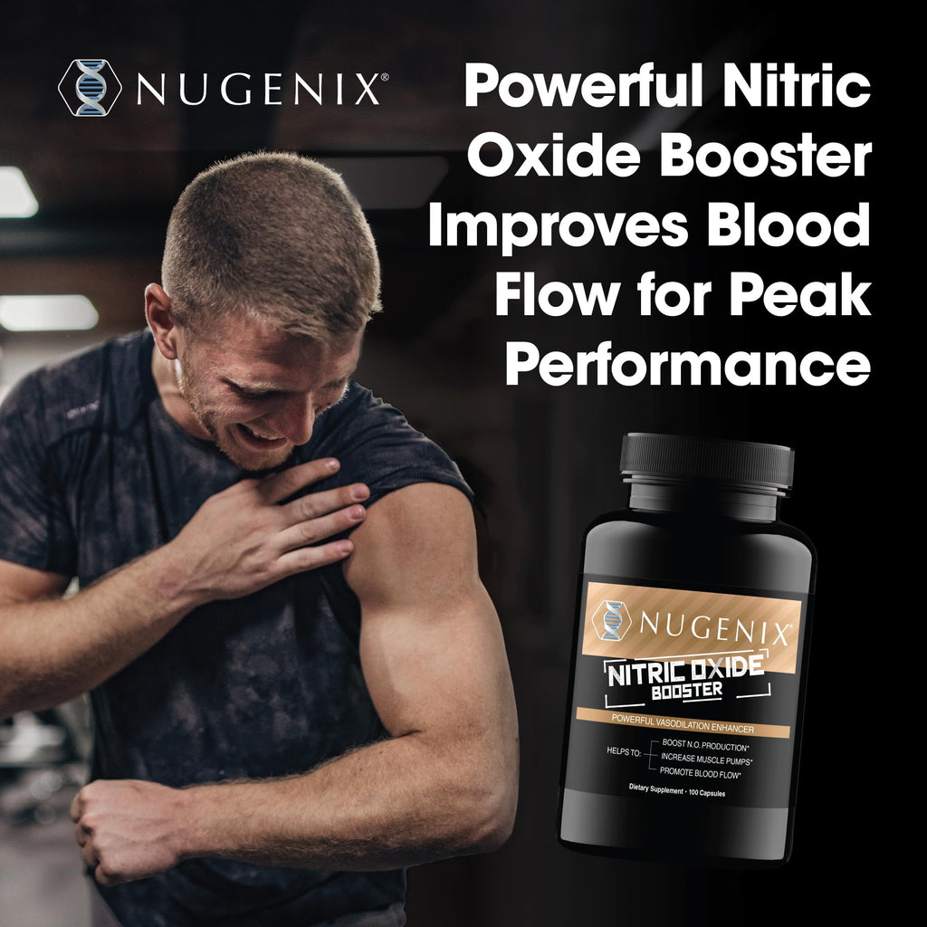 Nitric Oxide Booster Supplement 100ct G5989