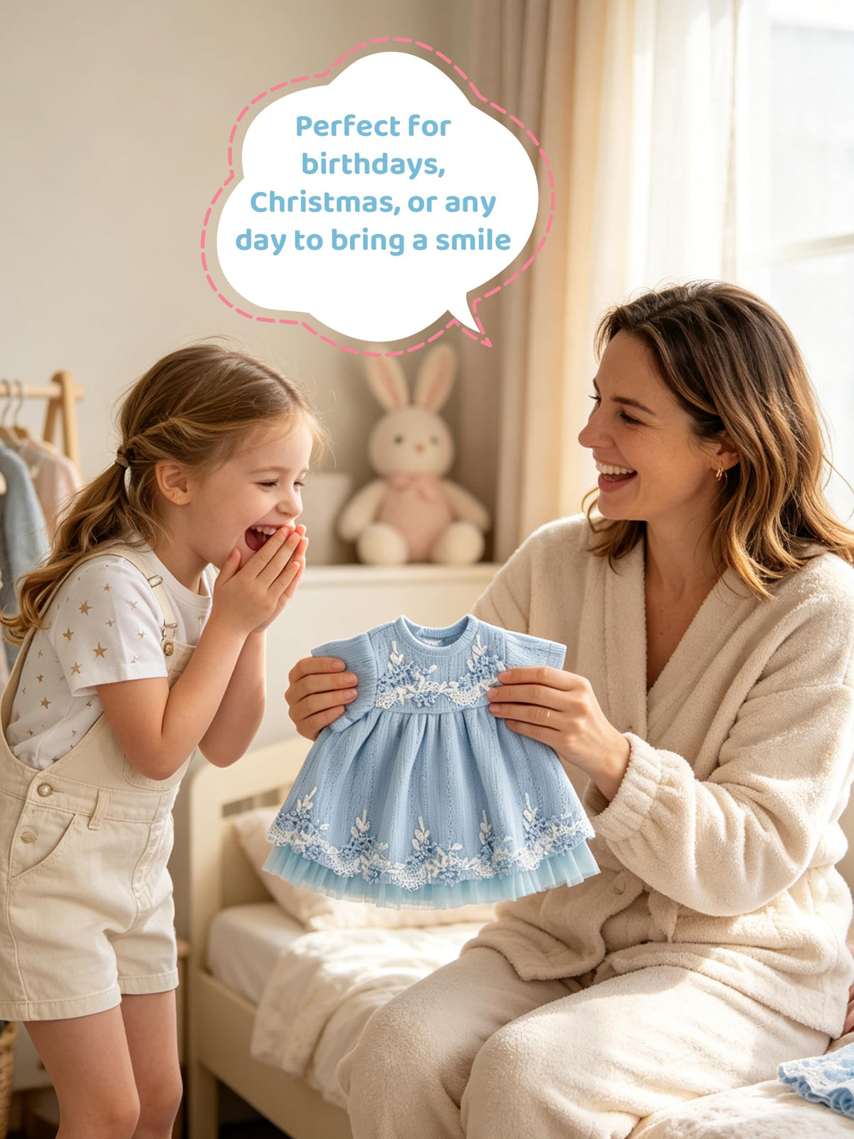 Blue Baby Doll Clothes 17-20 Inches V394657