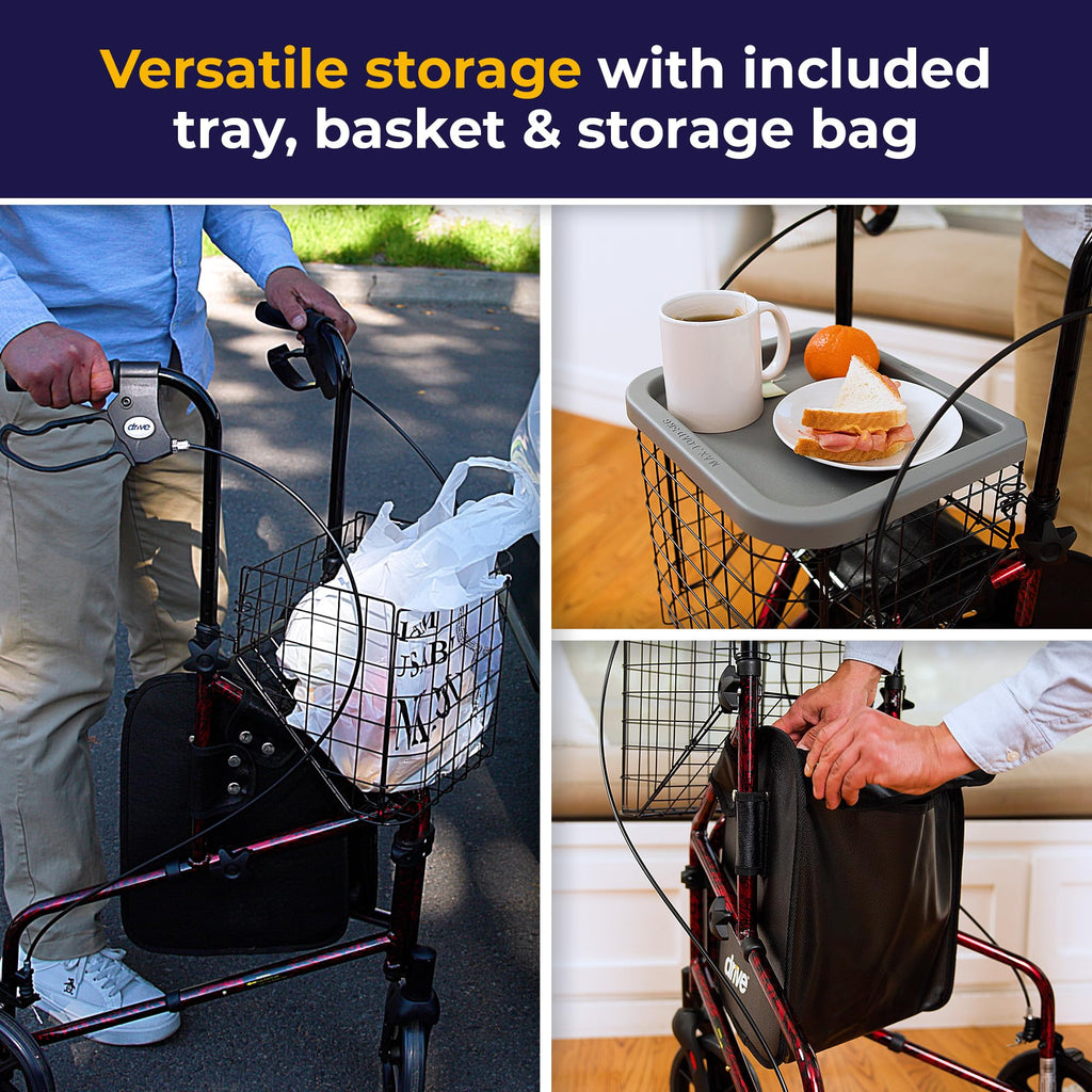 Foldable Rollator Walker F210