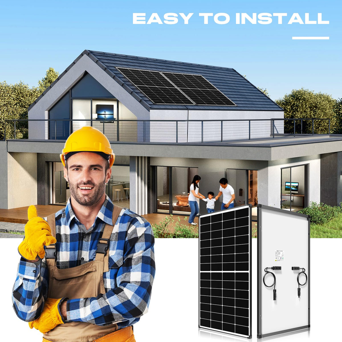 300 Watt Monocrystalline Solar Panel O246