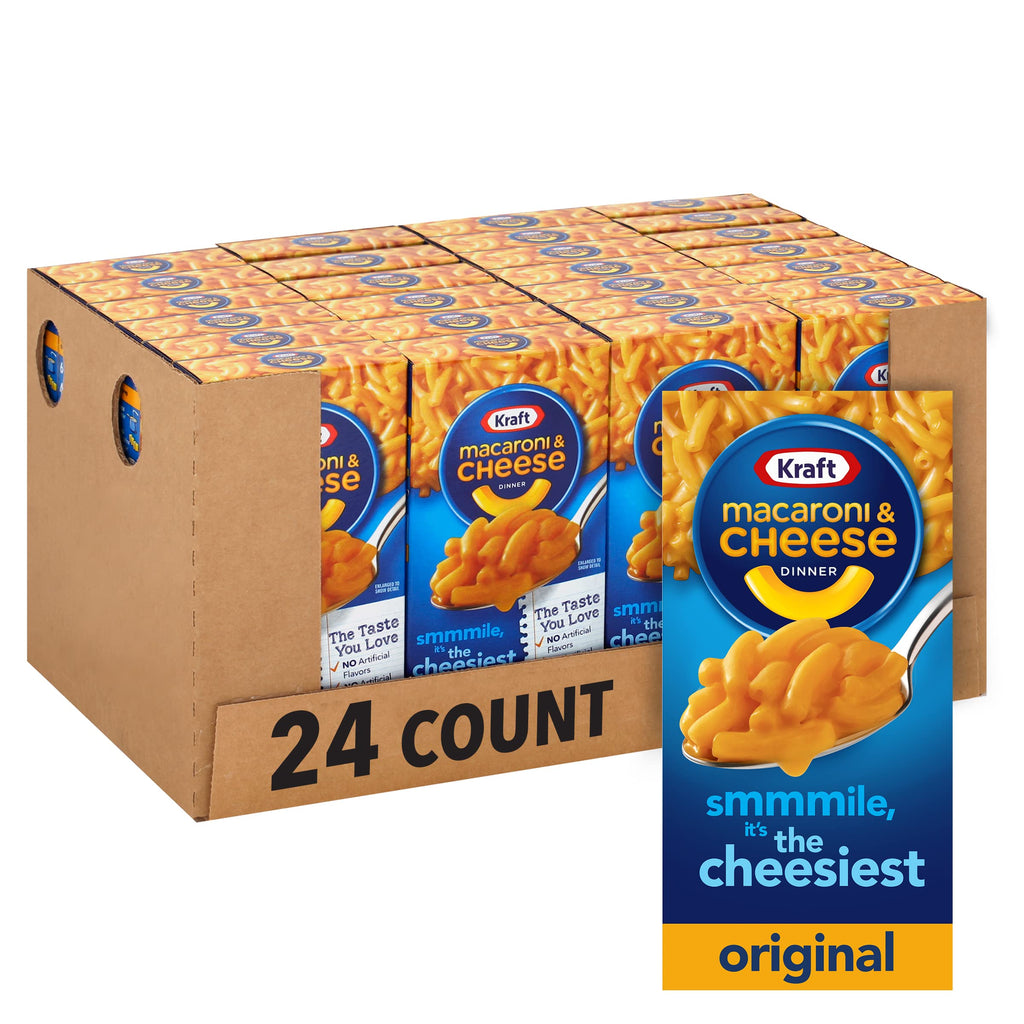 Macaroni & Cheese Dinner 24 ct 7.25 oz O137555