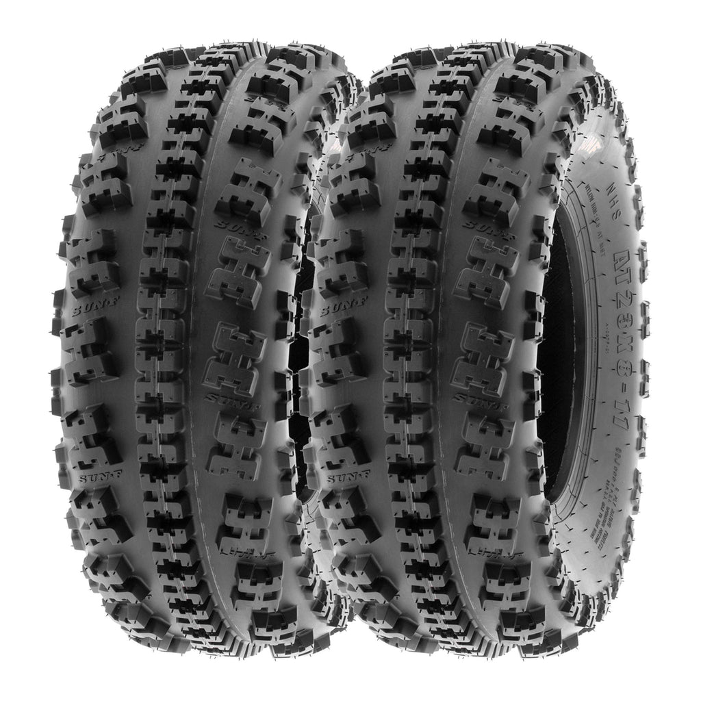 2 ATV Tires 19x7-8 Knobby 6 PR K48888