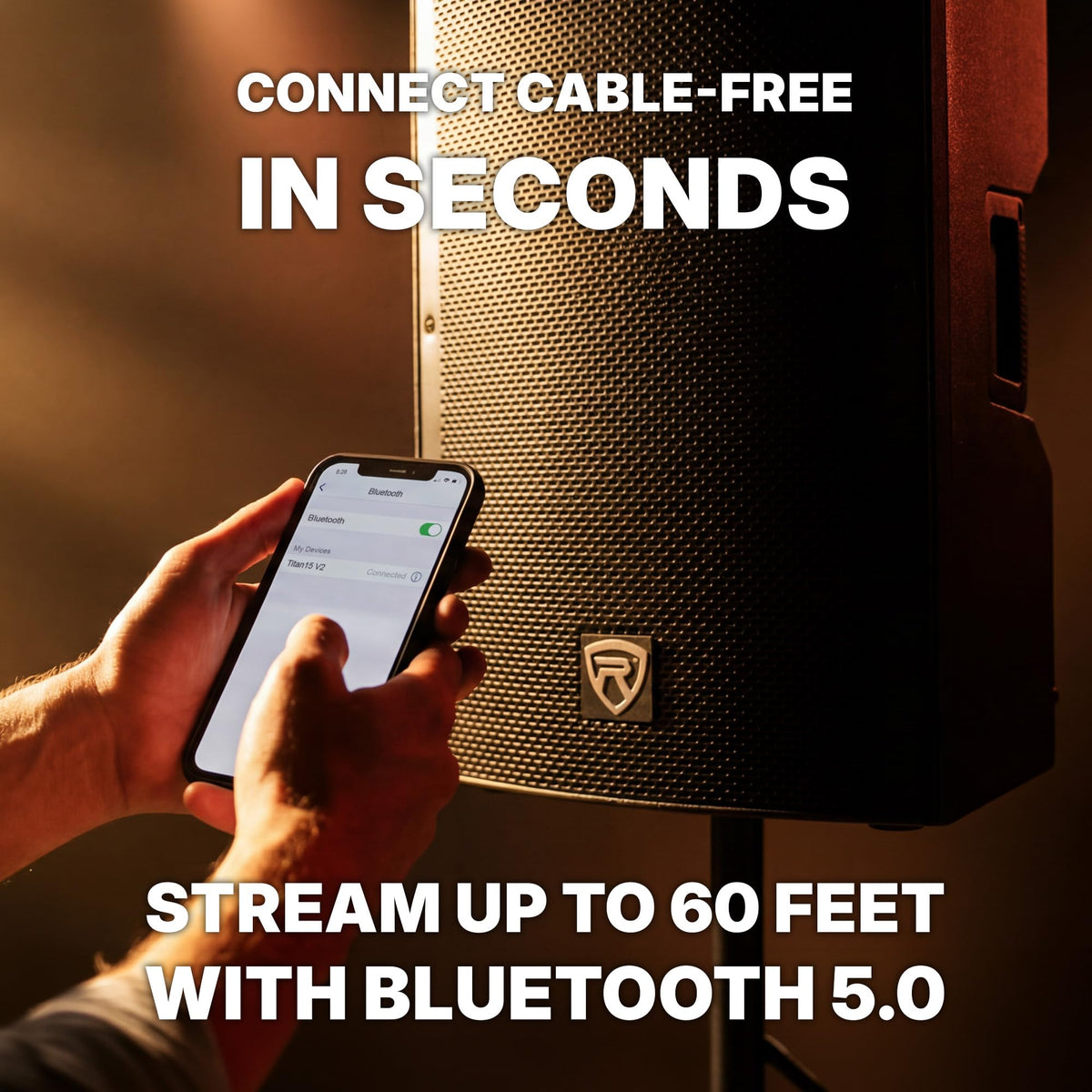 15" Powered PA Speaker with Bluetooth T57633