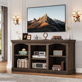 Farmhouse TV Stand with Cord Management H4342