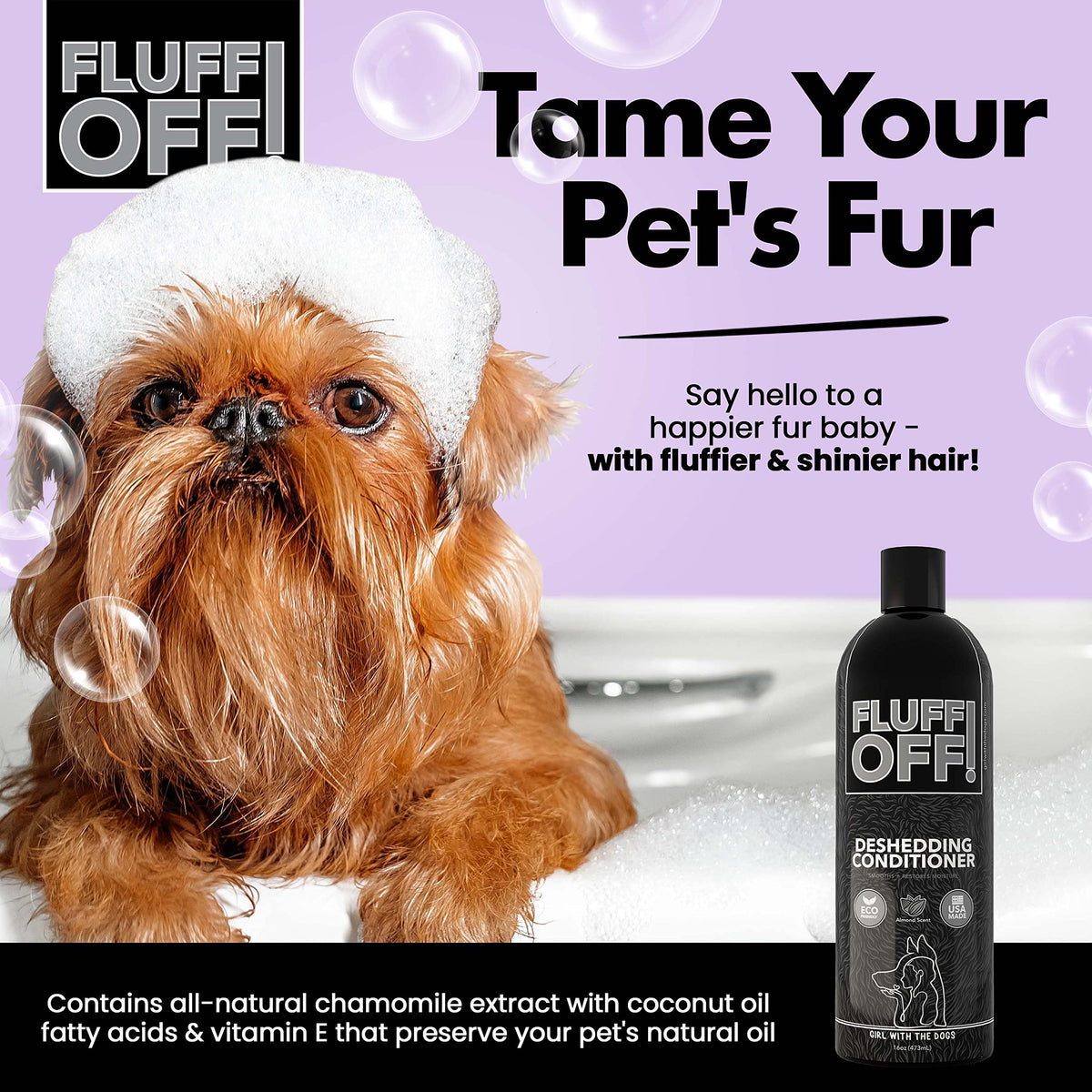 Deshedding Dog & Cat Conditioner G454