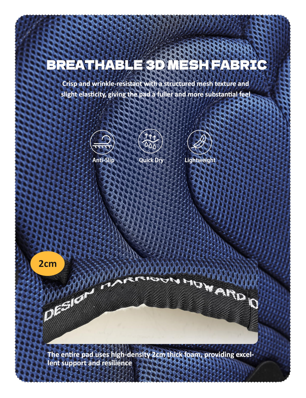 Mesh Bareback Horse Riding Pad with Girth X382